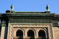 Facade detail of Lancaster City Hall. Lancaster, PA.