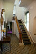 Entrance hall stairwell of Wheatland. Lancaster, PA.