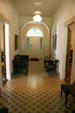 Hall toward rear door at Wheatland. Lancaster, PA.