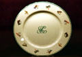 Jimmy Carter fishing fly pattern plates in Liberty Museum. Philadelphia, PA.