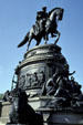 Washington Monument by Rudolf Siemering on Eakins Oval. Philadelphia, PA.