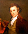 Portrait of Thomas Paine attrib. to Bass Otis via others after George Romney in National Portrait Gallery. Philadelphia, PA.