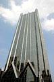 One PPG Place pushes to sky with Gothic motifs. Pittsburgh, PA.
