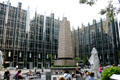 Public square of PPG Place. Pittsburgh, PA.