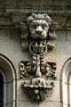 Lion carving on Kaufmann's Building. Pittsburgh, PA.
