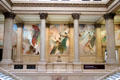 Crowning of Labor Grand Staircase Mural by John White Alexander at Carnegie Museum. Pittsburgh, PA.