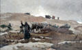 The Wreck painting by Winslow Homer at Carnegie Museum of Art. Pittsburgh, PA.