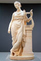 Terpsichore, Muse of Lyric Poetry plaster statue by Antonio Canova at Carnegie Museum of Art. Pittsburgh, PA.
