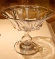 Glass compote prob. from Pittsburgh, PA at Carnegie Museum of Art. Pittsburgh, PA.