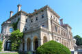 Corner perspective of The Breakers. Newport, RI.