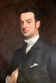 Portrait of Cornelius Vanderbilt II by John Singer Sargent at The Breakers. Newport, RI.