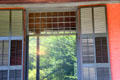 Shutters at Isaac Bell House. Newport, RI.