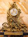 Mantel clock at Marble House. Newport, RI.