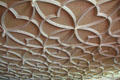Sitting room ceiling at Rosecliff. Newport, RI.