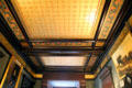 Marble Hall ceiling at Chateau-sur-Mer. Newport, RI.