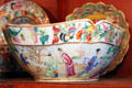 Porcelain Chinese bowl at Chateau-sur-Mer. Newport, RI.