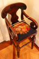 American child's chair at Chepstow. Newport, RI.
