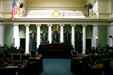 House chamber of Rhode Island State House. Providence, RI.