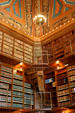 Spiral staircase of Library in Rhode Island State House. Providence, RI.