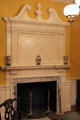 Fireplace with Chinese export vases at RISD Museum. Providence, RI.