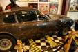 James Bond's Living Daylights movie Aston Martin at Celebrity Hotel Museum. Deadwood, SD.