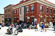 Streetscape of Lead along Main Street. Lead, SD.