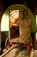 Sheepherder's wagon at Dakota Discovery Museum. Mitchell, SD.