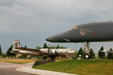 Boeing B-29 Superfortress & Rockwell B-1B Lancer at South Dakota Air & Space Museum. SD.