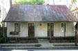 Joseph & John Ball houses in King William district. San Antonio, TX.