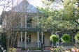 McDaniel Carriage House gallery museum in King William district. San Antonio, TX.