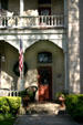 Charles Hummel house front door. San Antonio, TX.