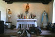 Mission Espada interior. San Antonio, TX.