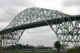 Tall harbor bridge. Corpus Christi, TX.