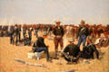 Cavalryman's Breakfast on the Plains painting by Frederic Remington at Amon Carter Museum of American Art. Fort Worth, TX.