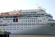 Cruise ship Ecstacy bridge. Galveston, TX.