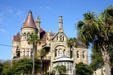 Bishop's Palace 14th Street side. Galveston, TX.