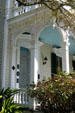 Lemuel C. Burr house cutaway corner of entry. Galveston, TX.