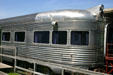 Burlington Route streamlined at Railroad Museum, Galveston, TX