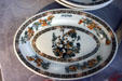 Pullman dining car china at Railroad Museum. Galveston, TX.