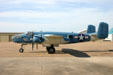 Side profile of B-25 Mitchell at Lone Star Flight Museum. Galveston, TX.