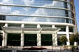 Base of 1500 Louisiana Street. Houston, TX.