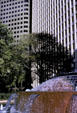Smith fountain at Allen Center. Houston, TX.