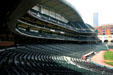 Seats of Minute Maid Park. Houston, TX.
