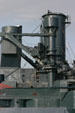 Battleship Texas cranes. Houston, TX.