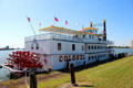 Colonel paddlewheel tourist ship near Battleship Texas. San Jacinto, TX.