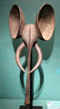 Wooden elephant mask from Cameroon at Museum of Fine Arts, Houston. Houston, TX.