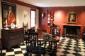 Murphy room displays late Renaissance & early Baroque decorative arts at Bayou Bend. Houston, TX.