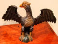 Carved primitive American Eagle at Bayou Bend. Houston, TX.