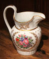 Porcelain pitcher by Tucker Porcelain Factory of Philadelphia at Bayou Bend. Houston, TX.