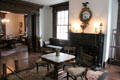Parlor at Nichols-Rice-Cherry House at Sam Houston Park. Houston, TX.
